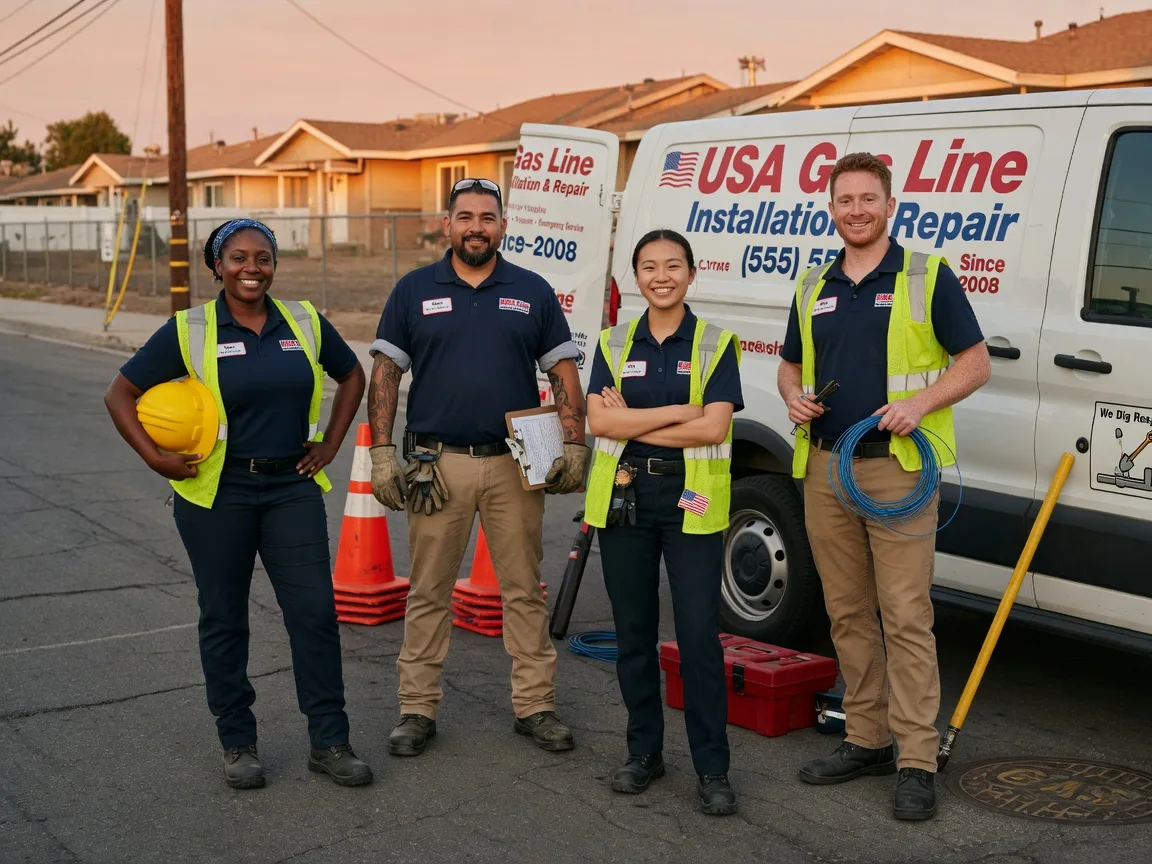 Gas Line Installation company in Dublin, VA